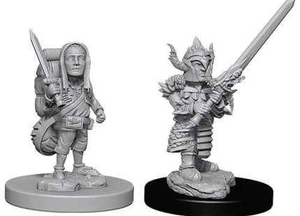 Gamers Guild AZ Dungeons & Dragons WZK73386 D&D Minis: Wave 6- Male Halfling Fighter Southern Hobby
