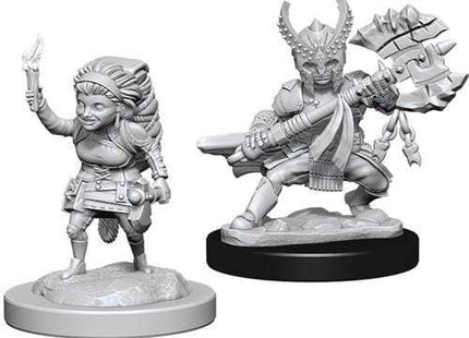 Gamers Guild AZ Dungeons & Dragons WZK73387 D&D Minis: Wave 6- Female Halfling Fighter Southern Hobby