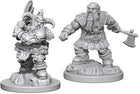 Gamers Guild AZ Dungeons & Dragons WZK73391 D&D Minis: Wave 6- Male Dwarf Barbarian Southern Hobby