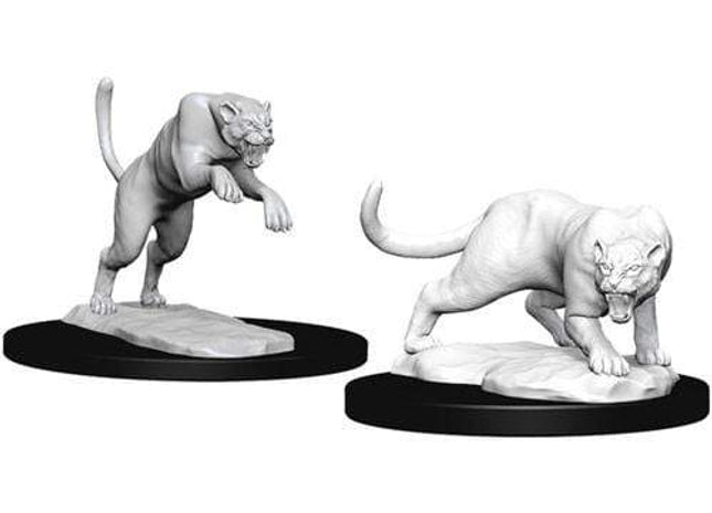 Gamers Guild AZ Dungeons & Dragons WZK73404 D&D Minis: Wave 6- Panther & Leopard Southern Hobby