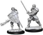 Gamers Guild AZ Dungeons & Dragons WZK73673 D&D Minis: Wave 8- Male Human Fighter Southern Hobby