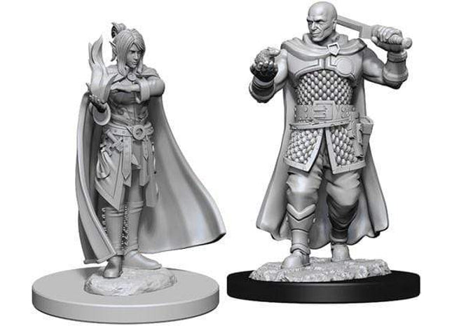 Gamers Guild AZ Dungeons & Dragons WZK73675 D&D Minis: Wave 8- Human Ranger & Moon Elf Sorcerer Southern Hobby