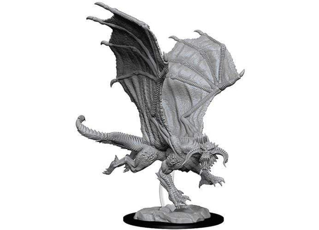 Gamers Guild AZ Dungeons & Dragons WZK73682 D&D Minis: Wave 8- Young Black Dragon Southern Hobby