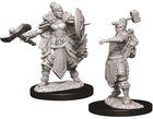 Gamers Guild AZ Dungeons & Dragons WZK73703 D&D Minis: Wave 9- Female Half-Orc Barbarian Southern Hobby