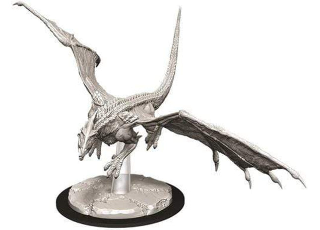 Gamers Guild AZ Dungeons & Dragons WZK73712 D&D Minis: Wave 9- Young White Dragon Southern Hobby
