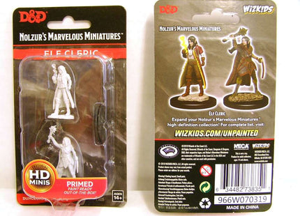Gamers Guild AZ Dungeons & Dragons WZK73835 D&D Minis: Wave 10- Female Elf Cleric Southern Hobby