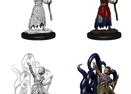 Gamers Guild AZ Dungeons & Dragons WZK73837 D&D Minis: Wave 10- Female Human Warlock Southern Hobby