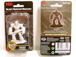 Gamers Guild AZ Dungeons & Dragons WZK73842 D&D Minis: Wave 10- Iron Golem Southern Hobby