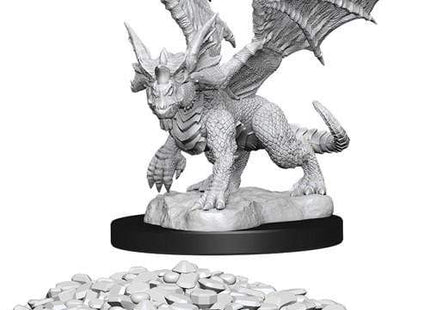 Gamers Guild AZ Dungeons & Dragons WZK73852 D&D Minis: Wave 10- Blue Dragon Wyrmling Southern Hobby