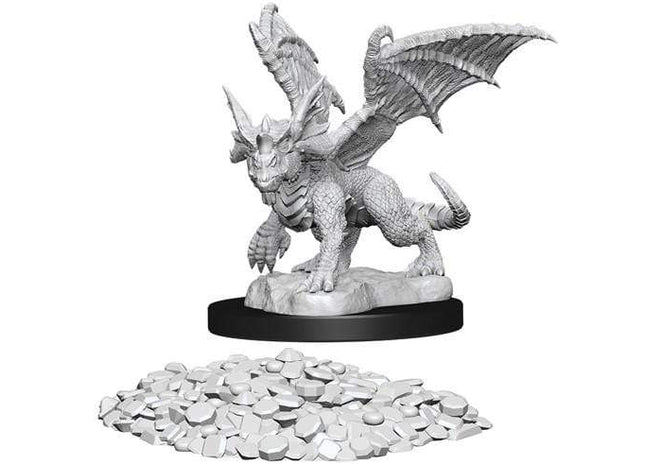 Gamers Guild AZ Dungeons & Dragons WZK73852 D&D Minis: Wave 10- Blue Dragon Wyrmling Southern Hobby
