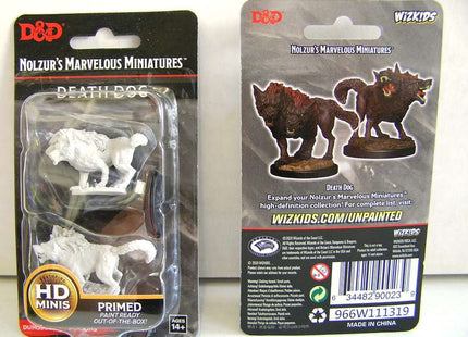 Gamers Guild AZ Dungeons & Dragons WZK90023 D&D Minis: Wave 11- Death Dog Southern Hobby