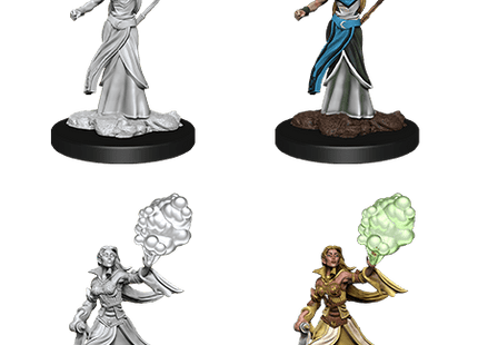Gamers Guild AZ Dungeons & Dragons WZK90061 D&D Minis: Wave 12- Female Elf Wizard Southern Hobby