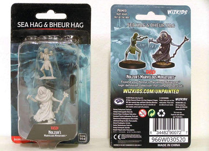 Gamers Guild AZ Dungeons & Dragons WZK90072 D&D Minis: Wave 12- Sea Hag & Bheur Hag Southern Hobby