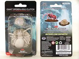Gamers Guild AZ Dungeons & Dragons WZK90077 D&D Minis: Wave 12- Giant Spider & Egg Clutch Southern Hobby