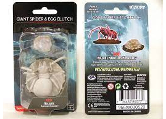 Gamers Guild AZ Dungeons & Dragons WZK90077 D&D Minis: Wave 12- Giant Spider & Egg Clutch Southern Hobby