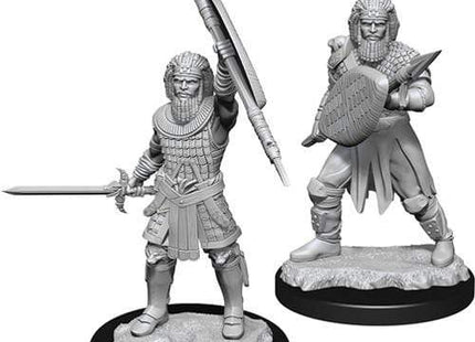 Gamers Guild AZ Dungeons & Dragons WZK90144 D&D Minis: Wave 13- Human Fighter Male Southern Hobby