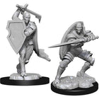 Gamers Guild AZ Dungeons & Dragons WZK90147 D&D Minis: Wave 13- Warforged Fighter Male Southern Hobby