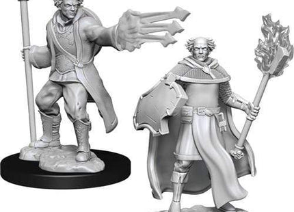 Gamers Guild AZ Dungeons & Dragons WZK90151 D&D Minis: Wave 13- Multiclass Cleric + Wizard Male Southern Hobby