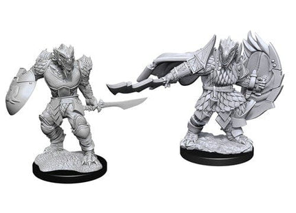 Gamers Guild AZ Dungeons & Dragons WZK90302 D&D Minis: Wave 15 - Male Dragonborn Fighter Southern Hobby