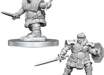 Gamers Guild AZ Dungeons & Dragons WZK90406 D&D Minis: Wave 16 -Dwarf Fighter Southern Hobby