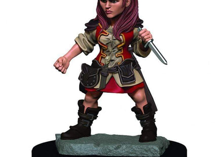 Gamers Guild AZ Dungeons & Dragons WZK93019 D&D Icons of the Realms: Premium Set 3- Halfling Female Rogue Southern Hobby