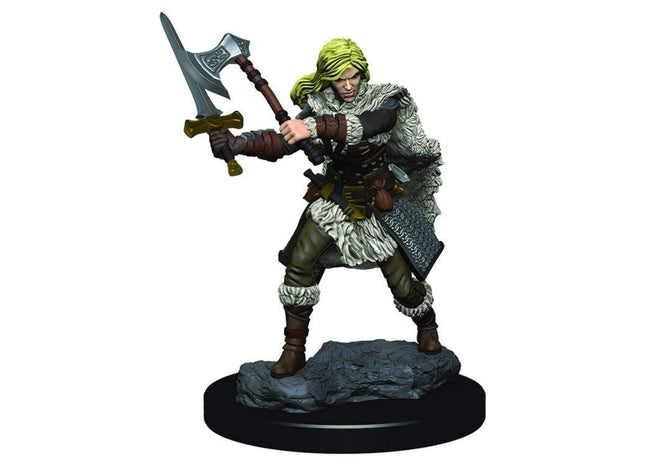 Gamers Guild AZ Dungeons & Dragons WZK93020 D&D Icons of the Realms: Premium Set 3- Human Female Barbarian Southern Hobby