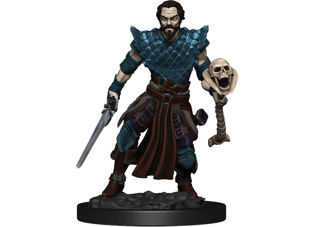 Gamers Guild AZ Dungeons & Dragons WZK93024 D&D Icons of the Realms: Premium Set 4- Human Warlock Male Southern Hobby