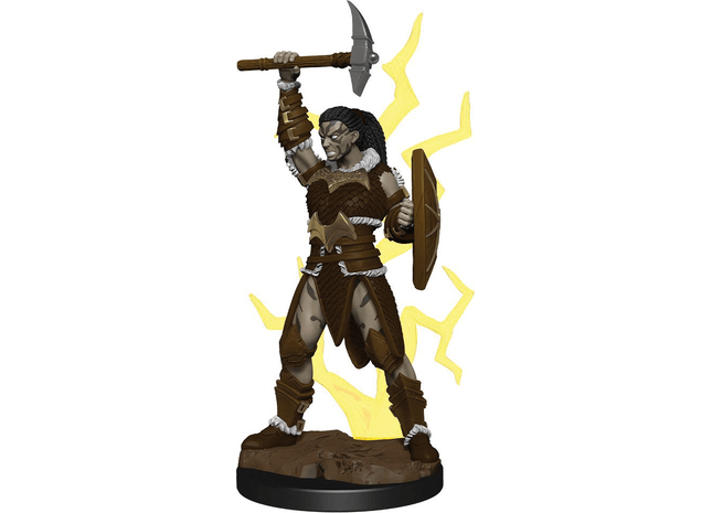 Gamers Guild AZ Dungeons & Dragons WZK93033 D&D Icons of the Realms: Premium Set 5- Goliath Barbarian Female Southern Hobby