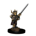 Gamers Guild AZ Dungeons & Dragons WZK93047 D&D Icons of the Realms: Premium Set 6 - Halfling Fighter Male Southern Hobby
