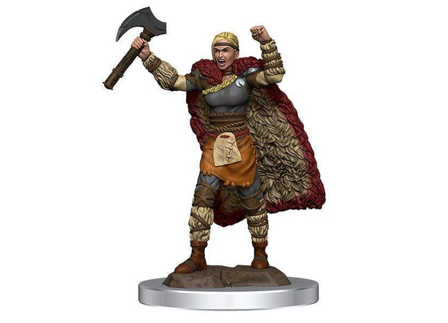 Gamers Guild AZ Dungeons & Dragons WZK93052 D&D Icons of the Realms: Premium Set 7- Female Human Barbarian Southern Hobby