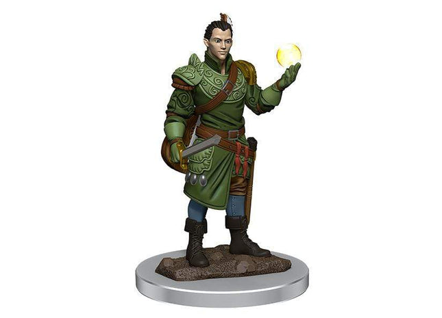 Gamers Guild AZ Dungeons & Dragons WZK93057 D&D Icons of the Realms: Premium Set 7- Male Half-Elf Bard Southern Hobby