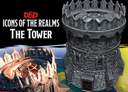 Gamers Guild AZ Dungeons & Dragons WZK96017 D&D Icons of the Realms: The Tower Southern Hobby