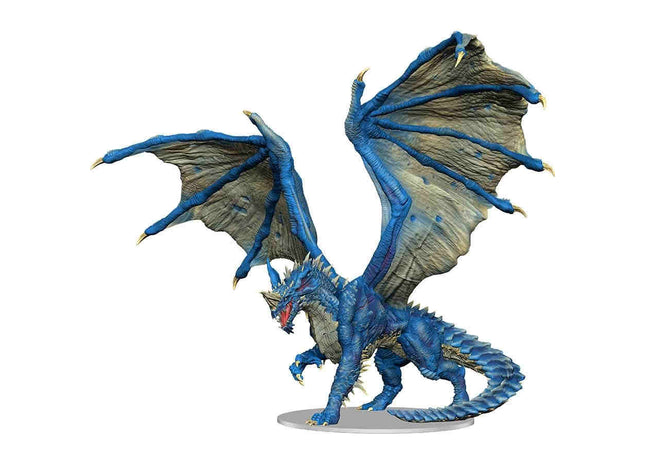Gamers Guild AZ Dungeons & Dragons WZK96033 D&D Icons of the Realms: Adult Blue Dragon GTS