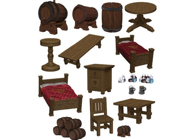 Gamers Guild AZ Dungeons & Dragons WZK96044 D&D Icons of the Realms: The Yawning Portal Inn - Beds & Battles Southern Hobby