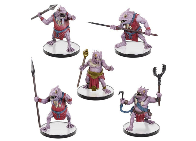 Gamers Guild AZ Dungeons & Dragons WZK96253 D&D Minis: Kuo-Toa Warband AGD