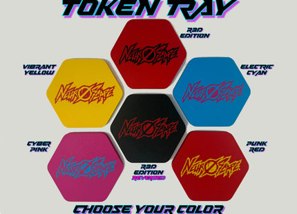 Gamers Guild AZ Durin's Forge Durin's Forge: Neuroscape TCG - Token Set (Punk Red) Durin's Forge