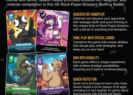 Gamers Guild AZ Dwight Ong Quack Heads (Pre-Order) Quartermaster Direct