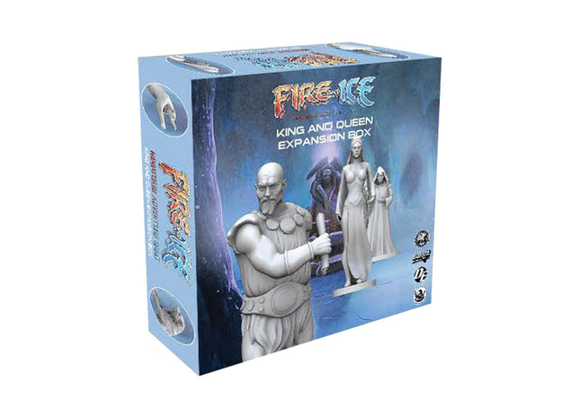 Gamers Guild AZ Dynamite Entertainment Frazetta Fire and Ice Miniatures Adventure Game - King and Queen Expansion (Pre-Order) Southern Hobby