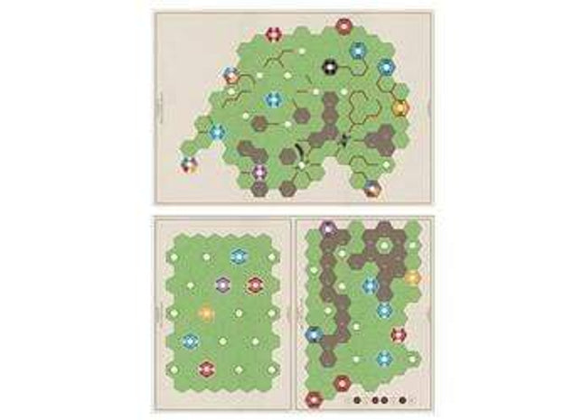 Gamers Guild AZ Eagle-Gryphon Games Age of Steam Deluxe: New England/Pittsburgh & Switzerland Maps Discontinue