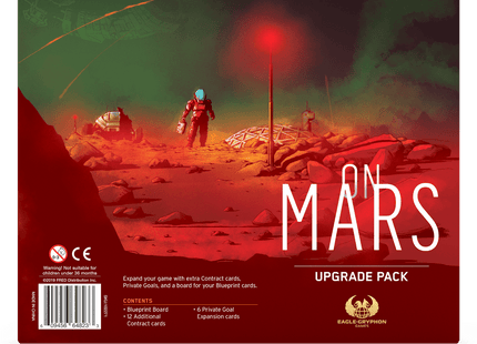 Gamers Guild AZ Eagle-Gryphon Games On Mars Upgrade Pack Eagle Games