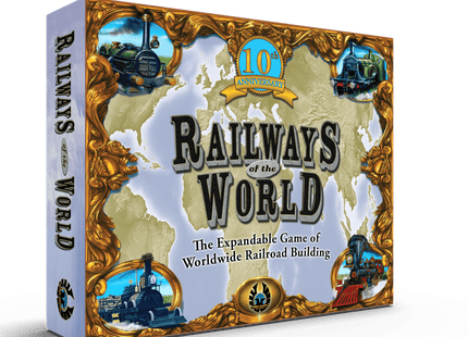 Gamers Guild AZ Eagle-Gryphon Games Railways of the World (10th Anniversary Edition) Eagle Gryphon