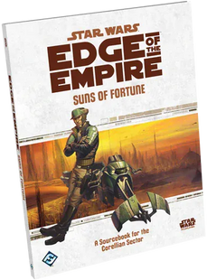Gamers Guild AZ Edge Star Wars: Edge Of The Empire - Suns Of Fortune (2nd Printing) (Pre-Order) Asmodee