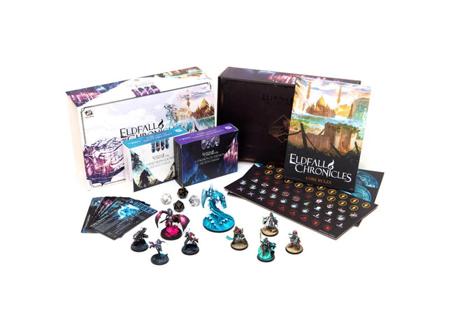 Gamers Guild AZ Eldfall Chronicles Eldfall Chronicles: Coalition of Thenion vs Sand Kingdoms - Two-Player Starter Set (Pre-Order) AGD