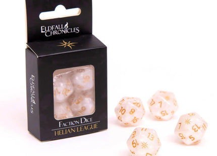 Gamers Guild AZ Eldfall Chronicles Eldfall Chronicles: Helian League - Faction Dice (Pre-Order) AGD