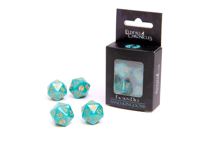 Gamers Guild AZ Eldfall Chronicles Eldfall Chronicles: Sand Kingdoms - Faction Dice (Pre-Order) AGD