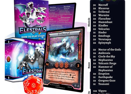 Gamers Guild AZ Elestrals Elestrals: Base Set - Starter Deck - Trifernal - 1st Edition Elestrals