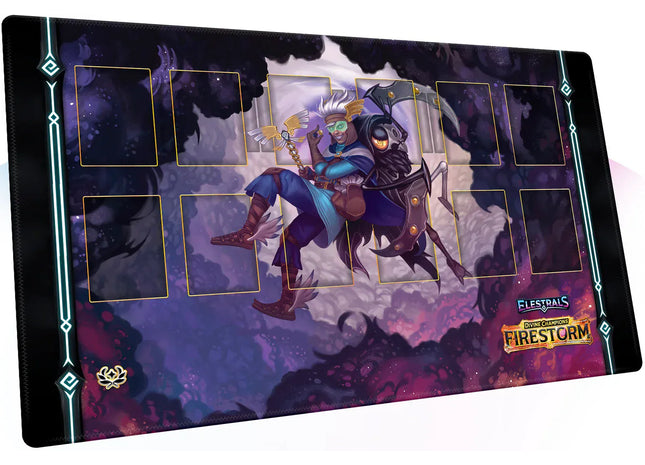 Gamers Guild AZ Elestrals Elestrals - Firestorm Carryoff Champion of Hermes Playmat Discontinue
