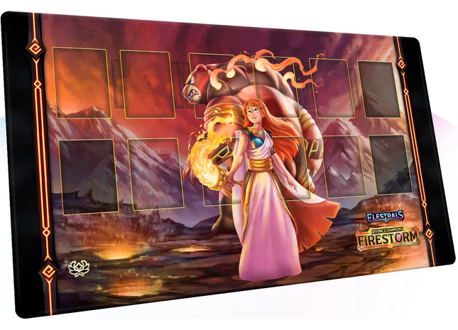 Gamers Guild AZ Elestrals Elestrals - Firestorm Majesea Champion of Poseidon Playmat Discontinue