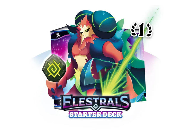 Gamers Guild AZ Elestrals TCG: Base Set Starter Deck Centurbor Discontinue