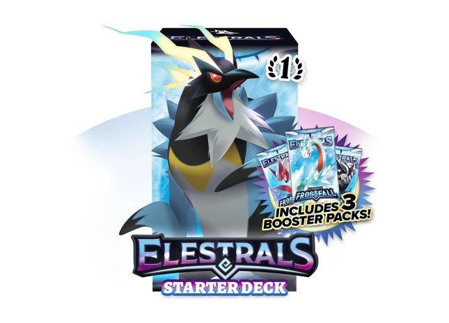Gamers Guild AZ Elestrals TCG: Frostfall Emperowatt Starter Deck Discontinue
